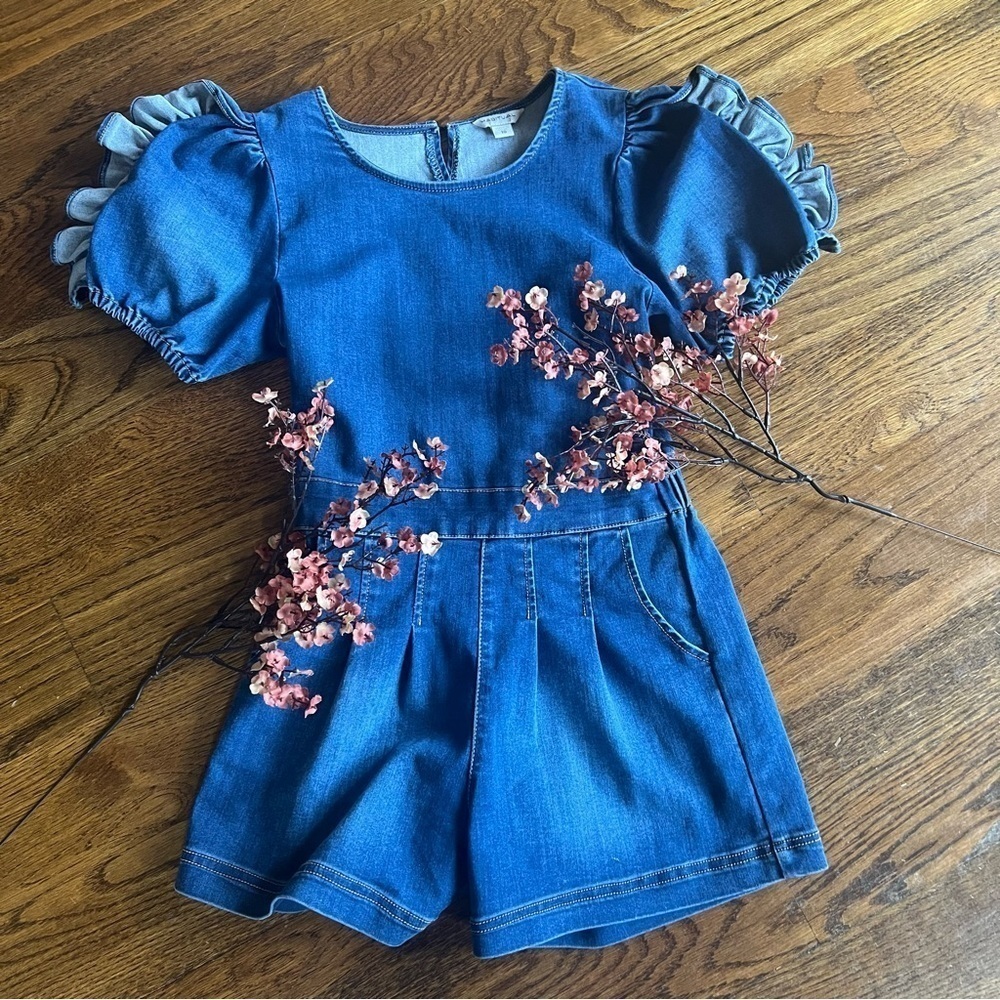 Habitual Denim Romper